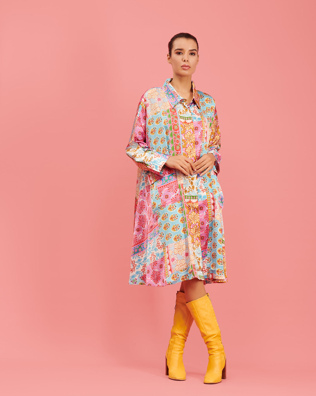 Robe chemise ample Pamela - Topolina