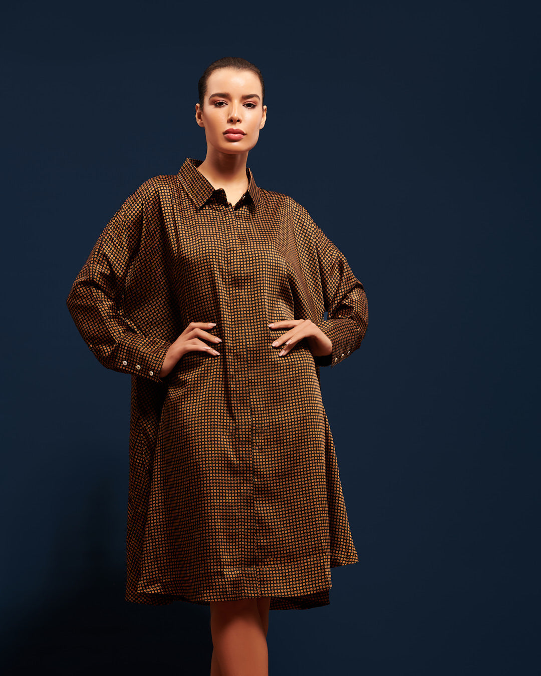Tina loose shirt dress - Topolina OFENDJI Tina loose shirt dress - Topolina OFENDJI