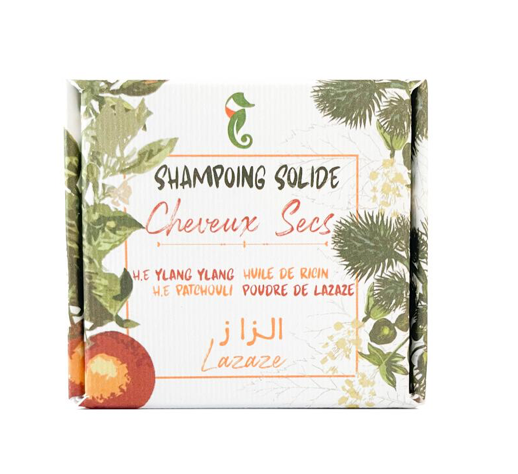 Shampoing solide  cheveux secs