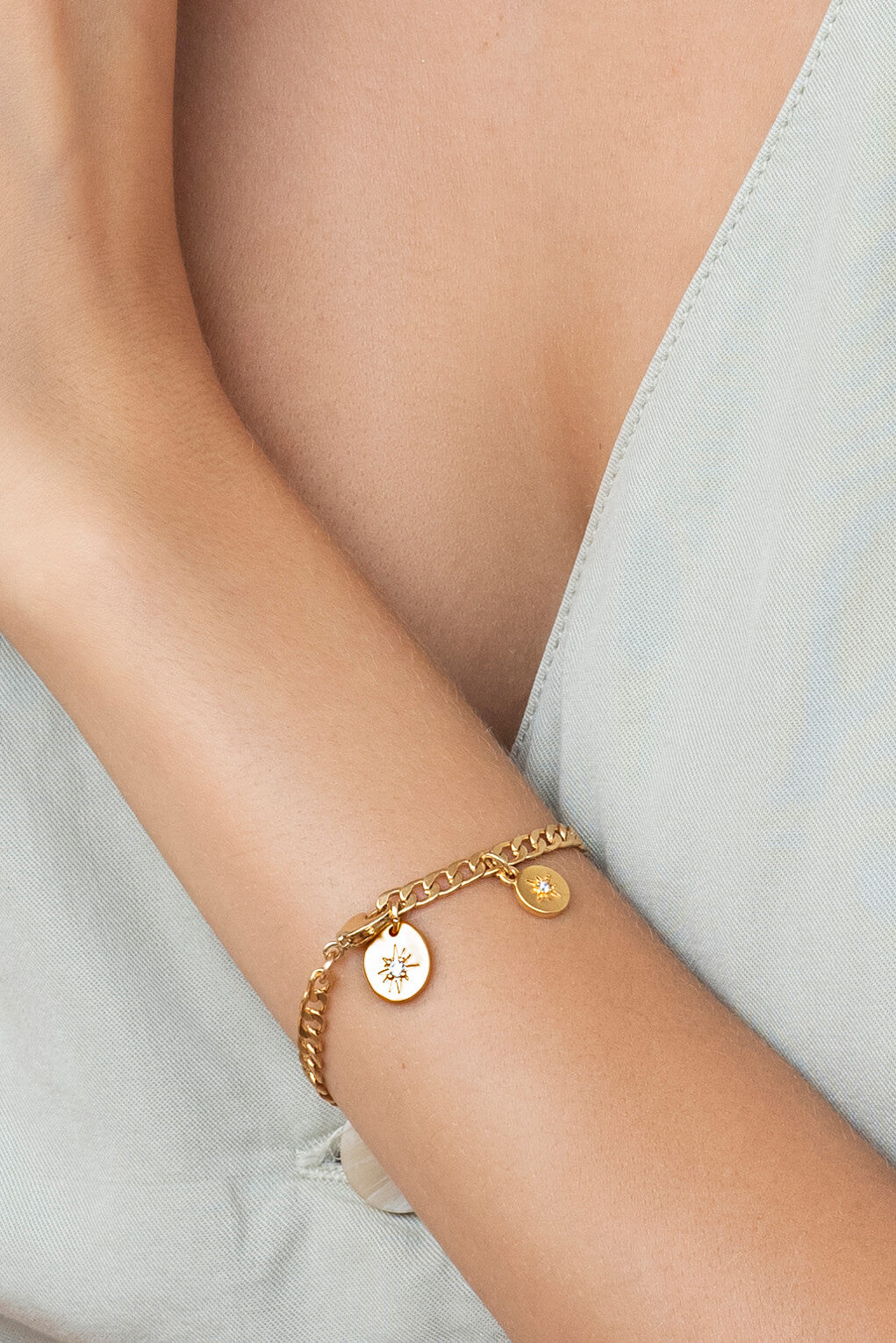 Golden bracelet - Rania 