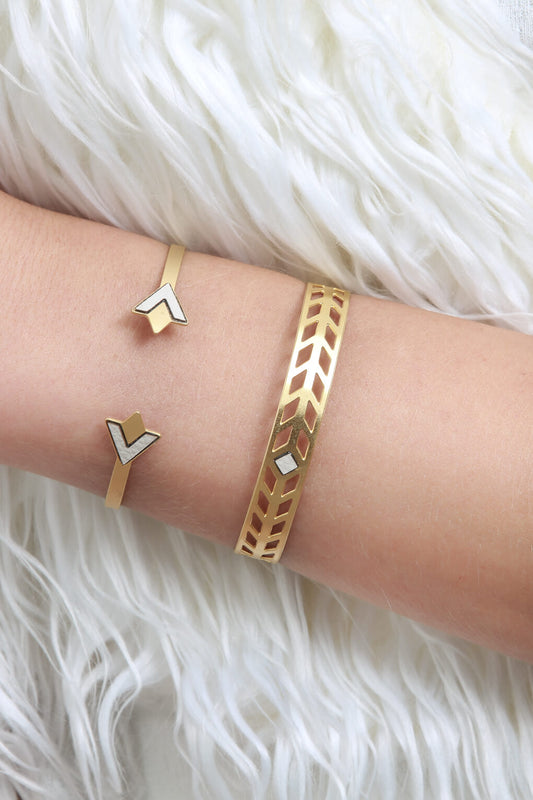 Golden bracelet - Inés