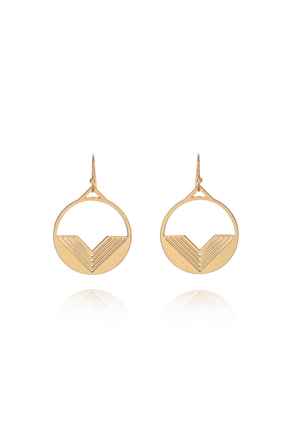 Golden earrings - Lila