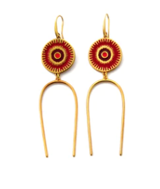 Ethnic earrings - Deity