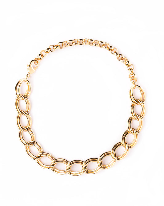 Golden necklace - Rives