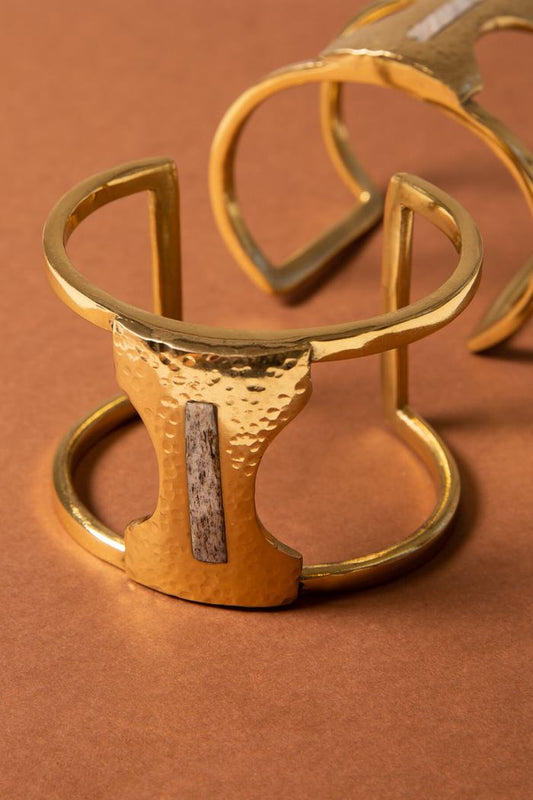 Brass cuff - Askari 
