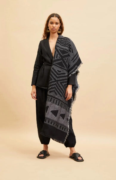 Black shawl - Kichana