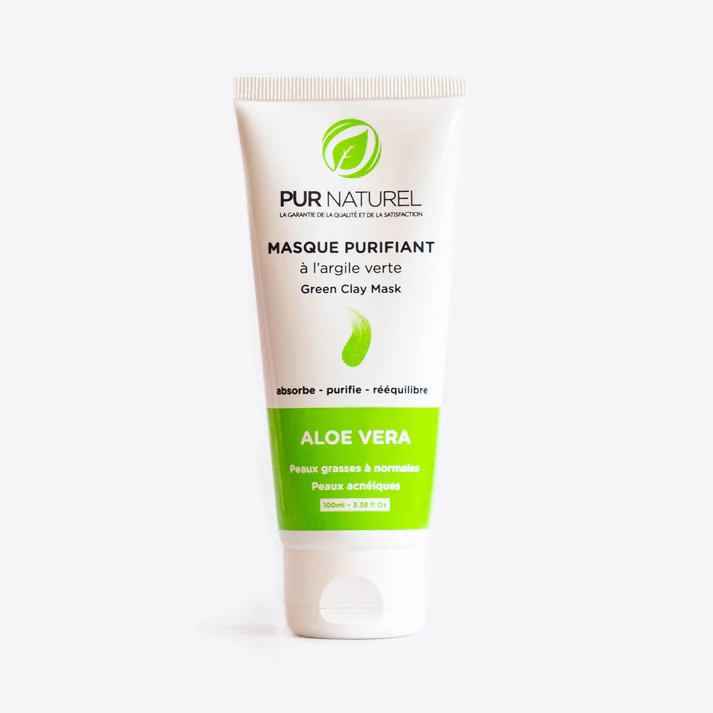 Masque purifiant - Argile verte -100 gr