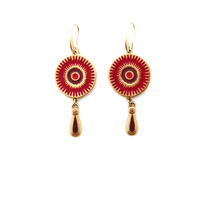 Boucles d'oreilles ethniques - Deity court