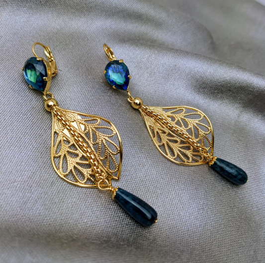 Boucles d'oreilles ethniques - Abebe