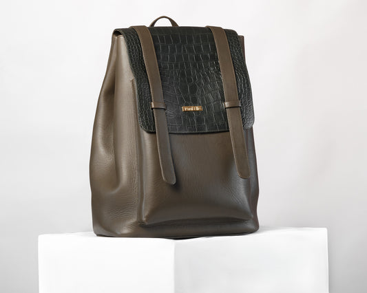 Leather backpack - Bocar
